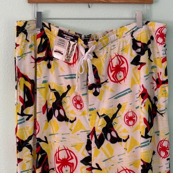 NWT Spider-man Marvel Men's Sleep Pajama Pants Size 2XL - Picture 7 of 11